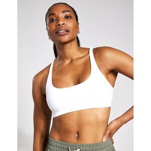 VUORI Yosemite Sports Bra in White Size Medium